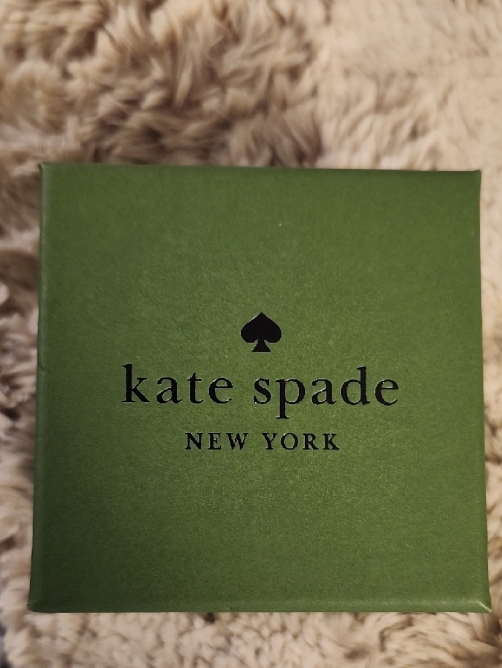 Kate Spade Gold-Tone Necklace with Light Amethyst Stone & Matching Stud Earrings - Picture 6 of 6
